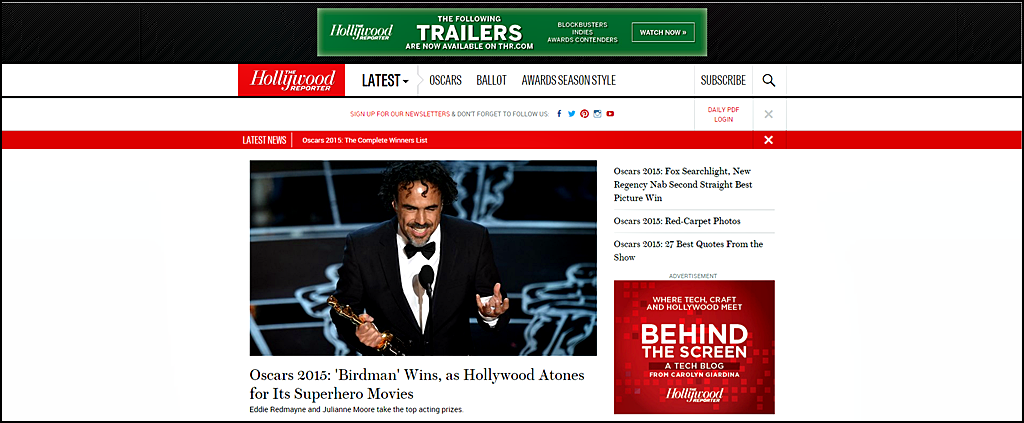 DoubleClick for Publishers The Hollywood Reporter Case Study