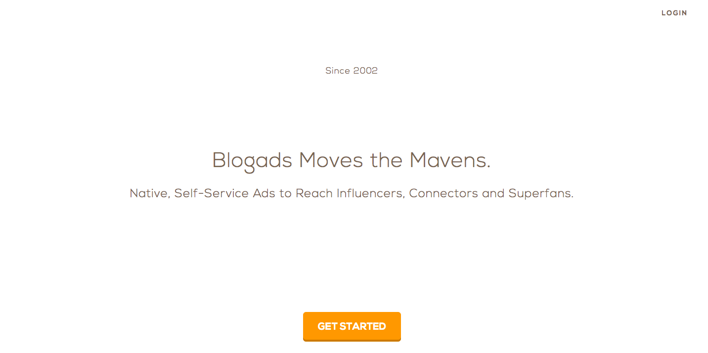 BlogAds ad network