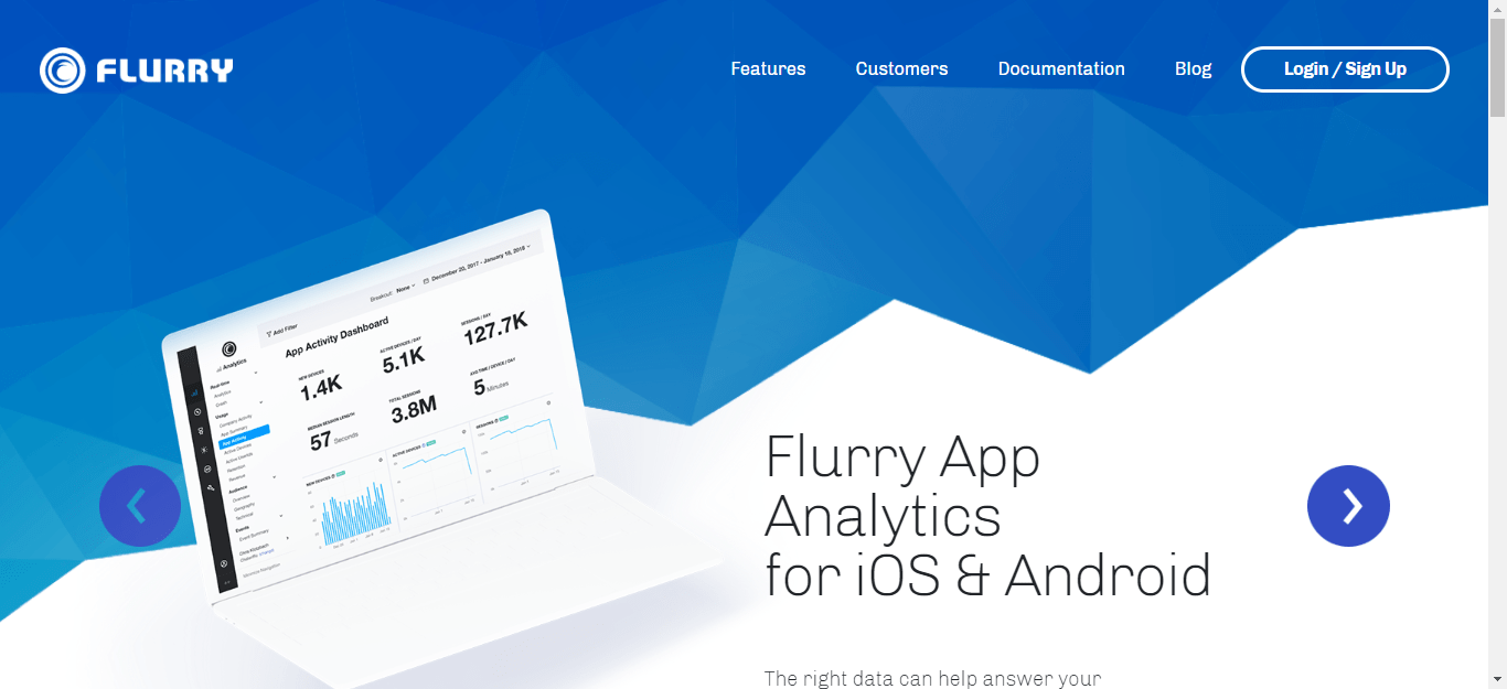 Mobile ad network by Flurry