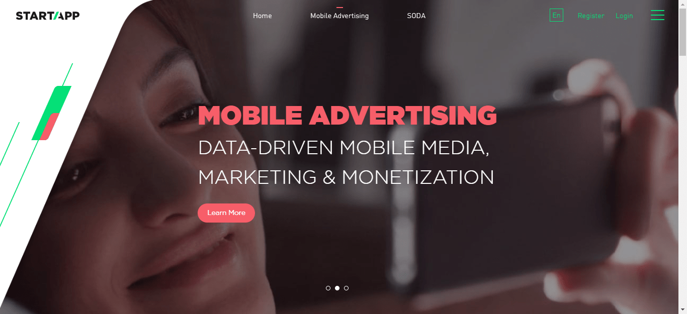 Mobile ad network by StartApp