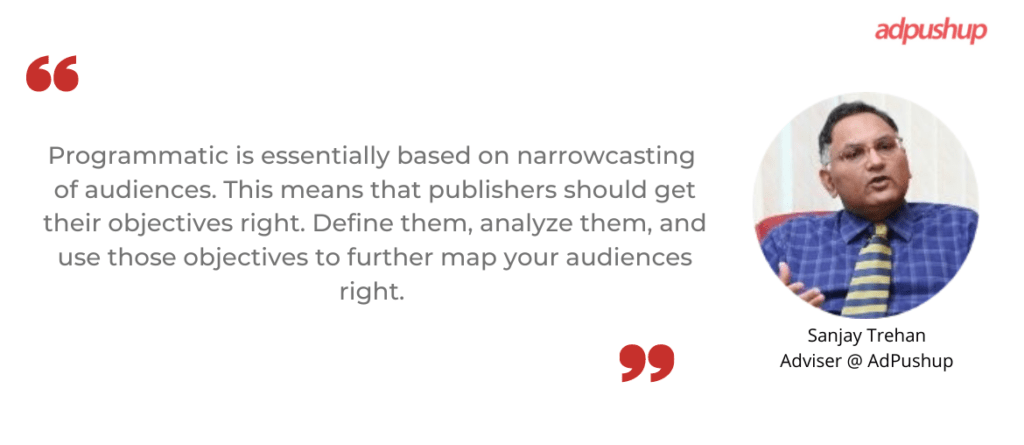 Sanjay Trehan for AdPushup