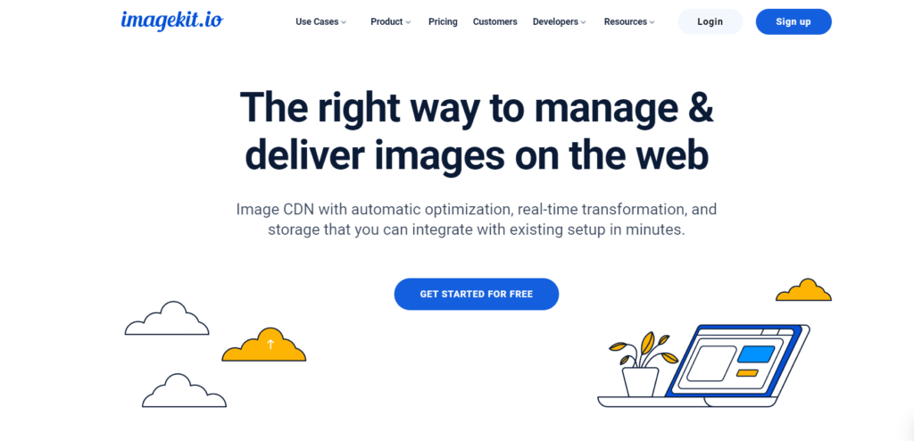 Imagekit CDN platform