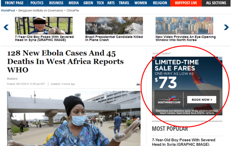 Website-Bannergrößen