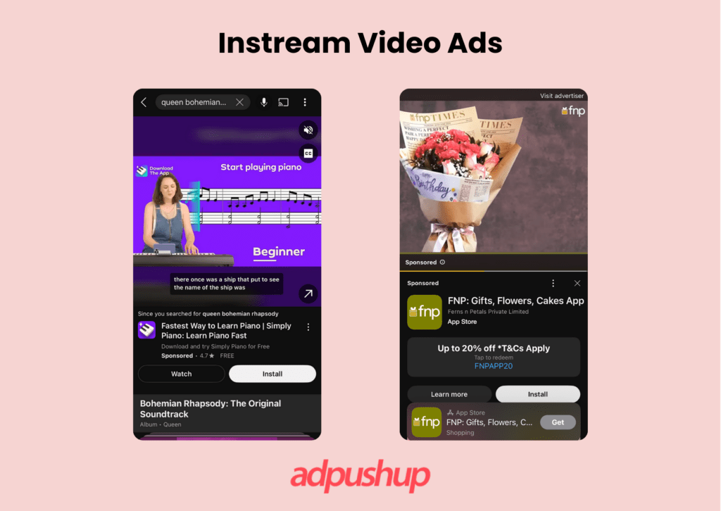 Instream Video Ads