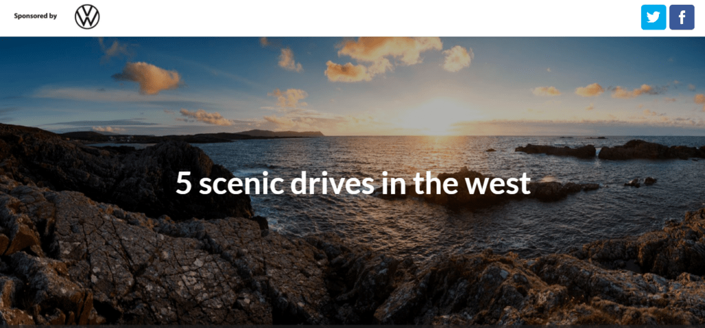 Volkswagen For Adventure - Native Ad