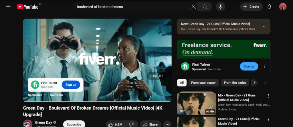 Youtube Pre-roll Video Ads