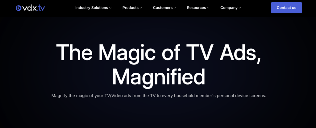 VDX.TV video ad network